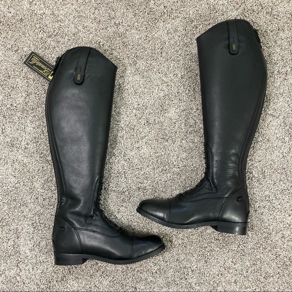 Tredstep Shoes - Tredstep Ireland Donatello Tall Riding Black Boots